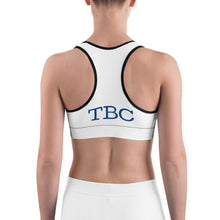 Load image into Gallery viewer, TBC Head / Logo on Back Sports bra - The Bear Cave
