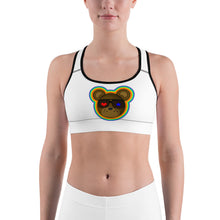 Load image into Gallery viewer, TBC Head / Logo on Back Sports bra - The Bear Cave