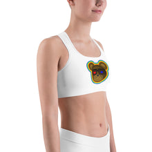 Load image into Gallery viewer, TBC Head / Logo on Back Sports bra - The Bear Cave